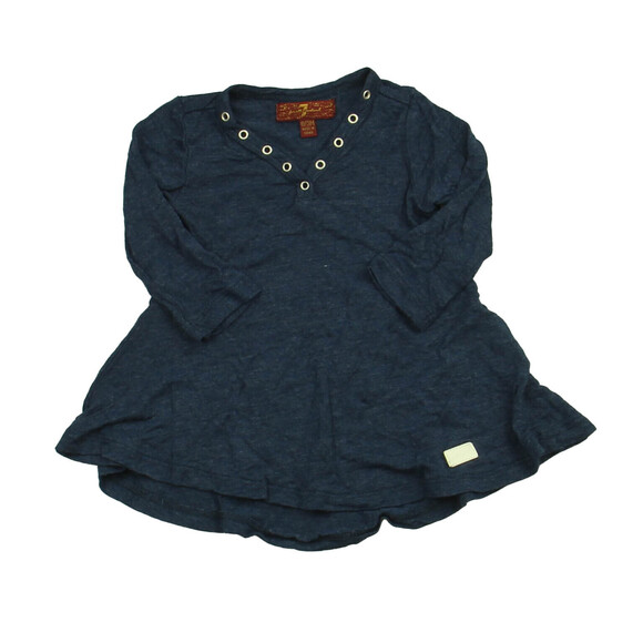 7 for all Mankind Other - 7 for all Mankind Girls Blue Dress size: 0-3 Months
